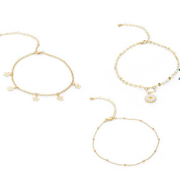 SO Jewelry - SO Gold Tone Choker Necklaces Set of 3